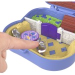 Mattel Polly Pocket Blueberry Besties Compact Playset With 1 Micro Doll and Pet, Travel Toy With Fruit Accessories JFG56 / JKC48