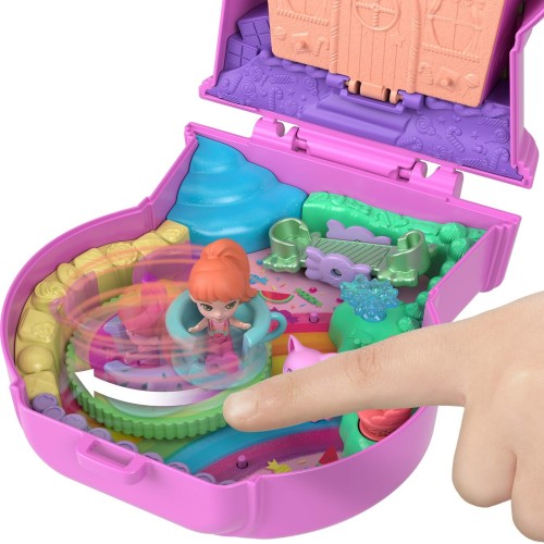 Mattel polly pocket polly mini - ο κοσμος της polly σετακια 8 σχέδια gumball kitty compact polly mini - ο κοσμος της polly σετακ