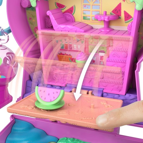 Mattel polly pocket polly mini - ο κοσμος της polly σετακια 8 σχέδια gumball kitty compact polly mini - ο κοσμος της polly σετακ