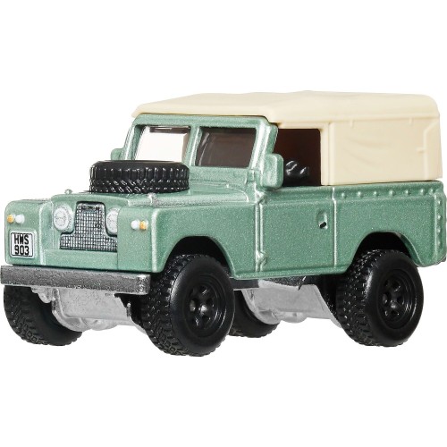 Mattel Hot Wheels Car Culture Premium 1:64 Scale Die-cast Toy Land Rover S2 Collectible Vehicle, Road Trip FPY86 / JKF06 1947353