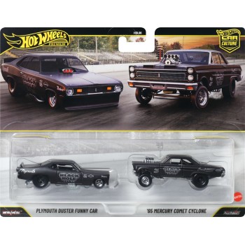 Mattel hot wheels συλλεκτικά αυτοκινητάκια - σετ των 2 hw plymouth duster car HBL96 / JHW56 194735336869