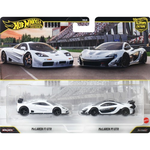 Mattel hot wheels συλλεκτικά αυτοκινητάκια - σετ των 2 hw mclaren p1 gtr nt HBL96 / JHW52 194735336791