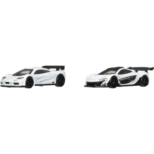 Mattel Hot Wheels Premium Car Culture 2-pack, Set of 2 Die-cast , 1:64 Scale Mclaren Toy Vehicles HBL96 / JHW52 194735336791