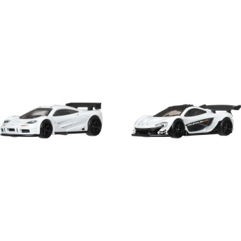 Mattel Hot Wheels Premium Car Culture 2-pack, Set of 2 Die-cast , 1:64 Scale Mclaren Toy Vehicles HBL96 / JHW52 194735336791