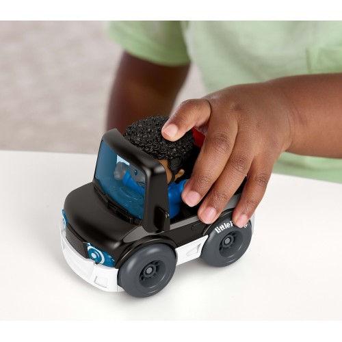 Mattel Fisher-price Little People Toy Police Car Vehicle & Figure Set for Toddlers, 2 Pieces JWB27 / JJY81 194735345014