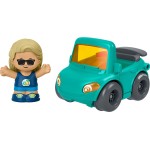 Mattel Fisher-price Little People Green Convertible Toy Car & Figure Set for Toddlers, 2 Pieces JWB27 / JJY84 194735345083