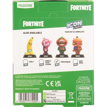 Paladone Icons: Fortnite - Tomatohead Light (pp15836fo) PP15836FO 5056577774405