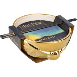 Paladone: Harry Potter - Golden Snitch Ramen Bowl With Chopsticks (pp15893hp) PP15893HP 5056577775006