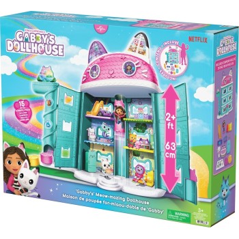 Spin Master Gabby's Dollhouse: Gabby's Meow-mazing Dollhouse (6078219) 6078219 681147155350
