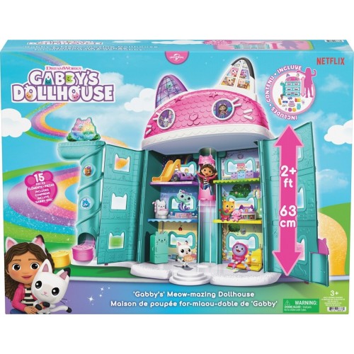 Spin Master Gabby's Dollhouse: Gabby's Meow-mazing Dollhouse (6078219) 6078219 681147155350
