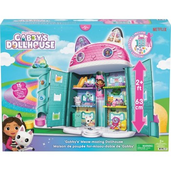 Spin Master Gabby's Dollhouse: Gabby's Meow-mazing Dollhouse (6078219) 6078219 681147155350