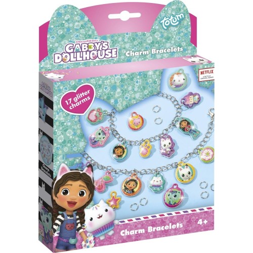Totum: Gabby's Dollhouse - Glitter Charm Bracelets (tt420304) TT420304 8714274420304