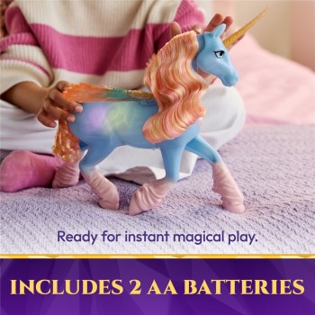 Spin Master Unicorn Academy: Unicorn With Features, Glow Magic Skywind (gems & Wings) (6076377) 6076377 681147120952