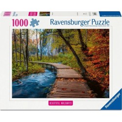 Παζλ Ravensburger 1000 Κομμάτια - Φθινοπωρινό Δασικό Μονοπάτι 12001764 4005555017646