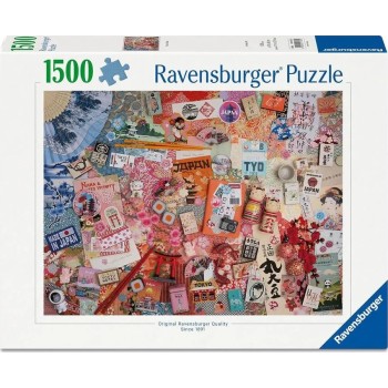 Ravensburger Puzzle 1500 Pieces - Journey to Tokyo 12001703 4005555017035
