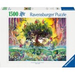 Ravensburger Puzzle 1500 Pieces - The Unicorn of the Lake and His Friends 12000798 4005555007982