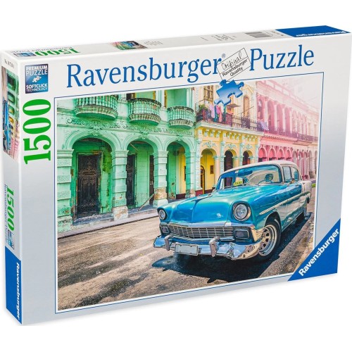Παζλ Ravensburger 1500 Κομμάτια - Αυτοκίνητο Στην Κούβα 12000722 4005555007227