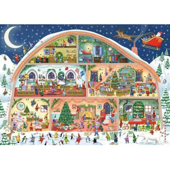 Ravensburger Puzzle 1000 Pieces - Santa's Workshop 3000-0455 4005555012689