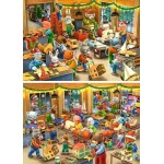 Ravensburger Puzzle 2 x 12 Pieces - Christmas Toy Factory 3000-0455 4005555040477
