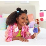 Mattel Barbie Fashionistas Doll 232 In Jersey Top And Pleated Purple Skirt, Red Hair  | Toys-shop.gr