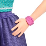 Mattel Barbie Fashionistas Doll 232 In Jersey Top And Pleated Purple Skirt, Red Hair  | Toys-shop.gr