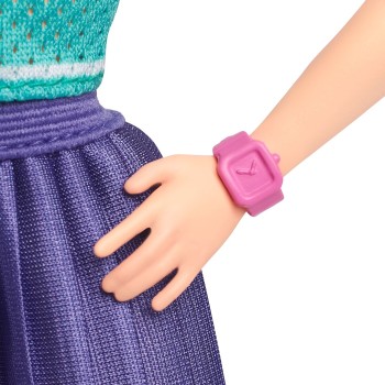 Mattel Barbie Fashionistas Barbie Fashionistas Doll 232 In Jersey Top And Pleated Purple Skirt, Red Hair  | Toys-shop.gr