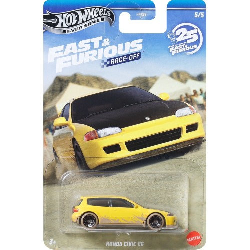 Mattel Hot Wheels Car, Fast & Furious-Themed Toy Car (Styles May Vary) HNR88 / JKX19 | Toys-shop.gr