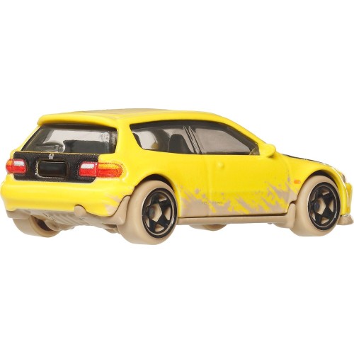 Mattel Hot Wheels Αυτοκινητάκια - Ταινίες - Fast & Furious Hw F&F Honda Civic Eg HNR88 / JKX19 | Toys-shop.gr