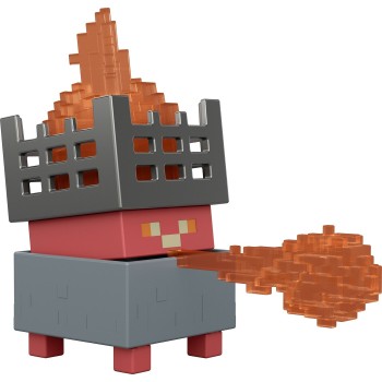 Mattel Minecraft Dungeons II Flame Construct Action Figure & Accessories Set, 3.25-inch Scale Collectible Toy GTP08 / JML81 | To