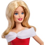Mattel Barbie Style Doll With Santa-inspired Dress and Accessories, Blonde Hair and Gold Present JLX46 | Toys-shop.gr