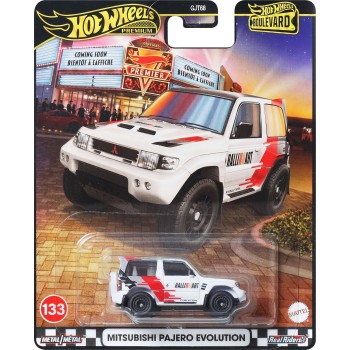 Mattel Hot Wheels Premium Car Culture Off Road Mitsubishi Pajero Evolution 1:64 Scale Collectible Vehicle GJT68 / JBL26 | Toys-s