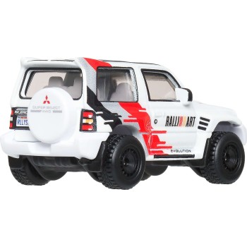 Mattel Hot Wheels Premium Car Culture Off Road Mitsubishi Pajero Evolution 1:64 Scale Collectible Vehicle GJT68 / JBL26 | Toys-s