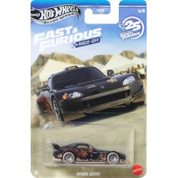 Mattel hot wheels αυτοκινητάκια - ταινίες - fast & furious hw f&f honda s2000 HNR88 / JKX18 | Toys-shop.gr