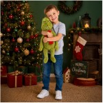 Christakopoulos λουτρινο grinch με κασκολ 60εκ 22881  | Toys-shop.gr