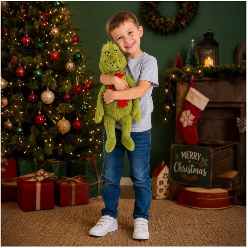 Christakopoulos Bathroom Grinch With Scarf 60cm 22881  | Toys-shop.gr