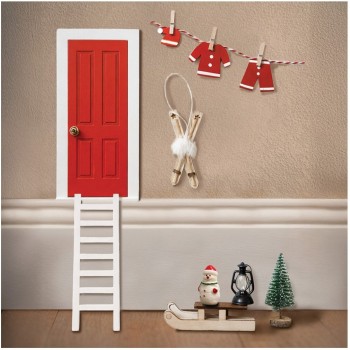 Christakopoulos Decorative Magic elf Door set 9pcs in a box 18.5x9.5x3cm 22142 | Toys-shop.gr