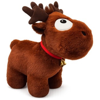 Christakopoulos Reindeer Foam With Chocolate and Cinnamon Aroma 2x 34cm 22944  | Toys-shop.gr