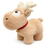 Christakopoulos Reindeer Foam With Chocolate and Cinnamon Aroma 2x 34cm 22944  | Toys-shop.gr