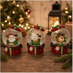 Christakopoulos Snowballs 45mm Figures in Gift box 3x 7cm 1332  | Toys-shop.gr