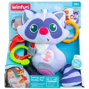 Winfun Swing N' Shake Pal Raccoon (720020-nl) 403325 5204275033250