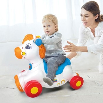 Winfun 2 in 1 Junior Rider Rocking Horse (0760-nl) 403288 5204275032888