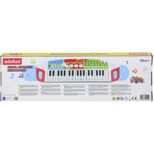 Winfun Beat Bop Harmony Cool Sounds Keyboard (2509-nl) 410098 5204275100983
