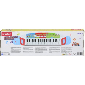 Winfun Beat Bop Harmony Cool Sounds Keyboard (2509-nl) 410098 5204275100983
