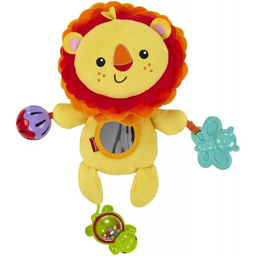 Mattel Fisher Price Μαλακό Λιονταράκι Καροτσιού CGN89 887961070217