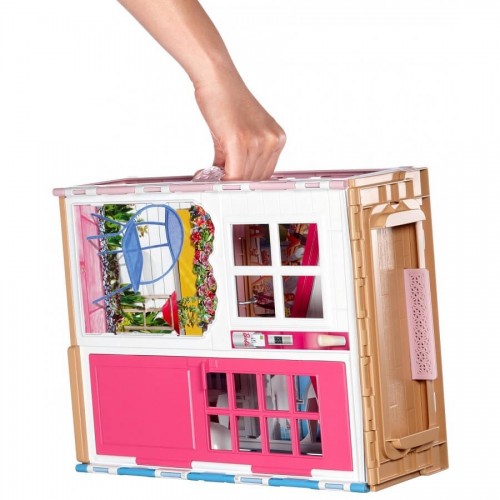Mattel Barbie Νέο Σπιτάκι - Βαλιτσακι DVV47 887961374971