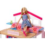 Mattel Barbie Νέο Σπιτάκι - Βαλιτσάκι Με Κούκλα DVV48 887961374988