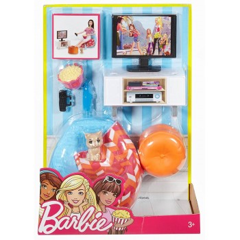 Mattel Barbie Έπιπλα Εσωτερικού Χώρου (3 Σχέδια) DVX44 / ASST 887961376708
