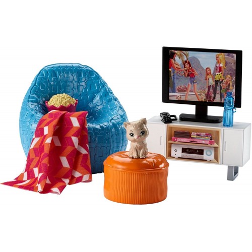 Mattel Barbie Έπιπλα Εσωτερικού Χώρου (3 Σχέδια) DVX44 / ASST 887961376708