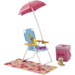 Mattel Barbie Έπιπλα Εξωτερικού Χώρου (3 Σχέδια) DXB69 887961392111