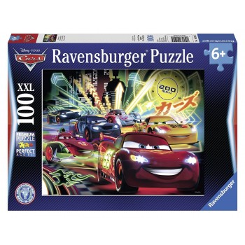 Ravensburger Παζλ 100Τεμ Cars Neon 10520 4005556105205